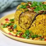 طرز تهیه مقلوبه مرغ و بادمجان