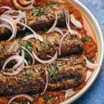 طرز تهیه کباب تابه‌ای زعفرانی (ناهار اصیل ایرانی با نکات)