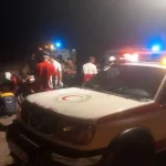 مصدومیت ۴۸ نفر در واژگونی اتوبوس در جاده باغین- جوپار کرمان