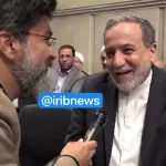 ببینید؛ شوخی عراقچی با فضای جدی مذاکرات ایران و آمریکا: فعلاً بزن بزن است! ببینید؛ شوخی عراقچی با فضای جدی مذاکرات ایران و آمریکا: فعلاً بزن بزن است!