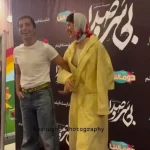 تیپ و استایل نوید محمدزاده و فرشته حسینی در اکران «بیسروصدا» تیپ و استایل نوید محمدزاده و فرشته حسینی در اکران «بیسروصدا»