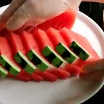 5 ایده جالب برای برش و تزئین هندوانه در خرداد 1404 + ویدئو