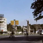 تصویر؛ میدان فردوسی ۷۴ سال پیش