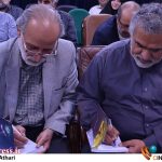 عکس/ مراسم رونمایی از کتاب‌های «عروس لیتانی» و «جنبه‌های نمایشی در قصص قرآن کریم»