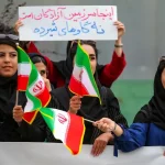 تصاویر؛ اجتماع دانشجویان البرزی در حمایت از غنی سازی هسته‌ای