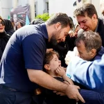 تصاویر؛ تشییع پیکر قاضی «احسان باقری»