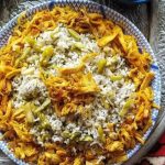 طرز تهیه باقالی پلو با مرغ ریش ریش؛ غذایی خوشعطر برای مهمانیها طرز تهیه باقالی پلو با مرغ ریش ریش؛ غذایی خوشعطر برای مهمانیها