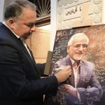 مهدی مسعودشی در موزه سینما